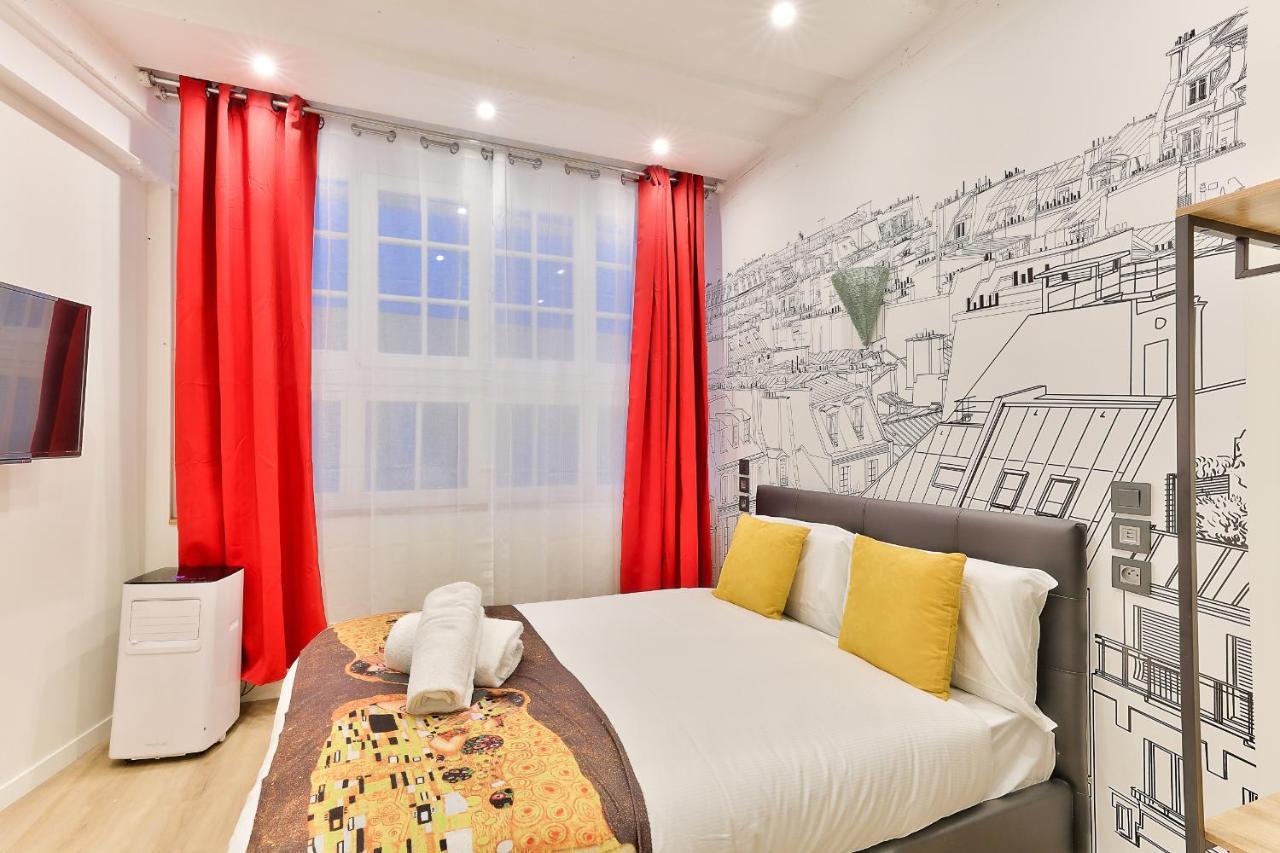 125 - Urban Montorgueil Street Art Apartment Paris Exterior photo