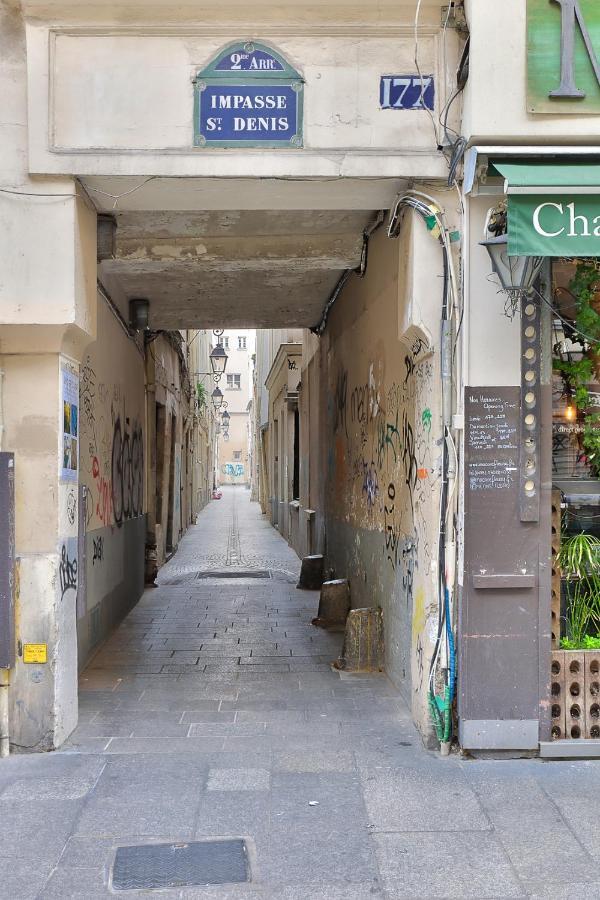 125 - Urban Montorgueil Street Art Apartment Paris Exterior photo