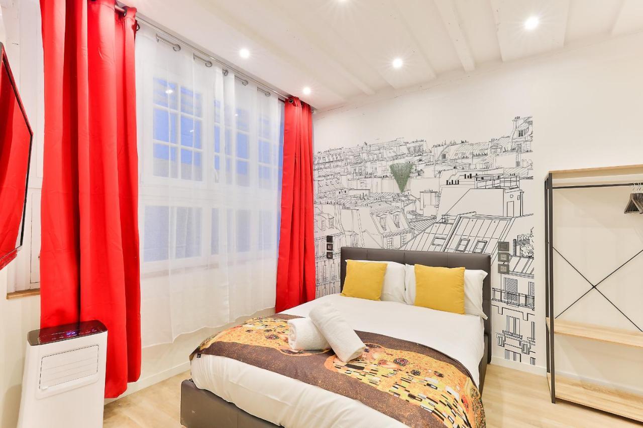 125 - Urban Montorgueil Street Art Apartment Paris Exterior photo