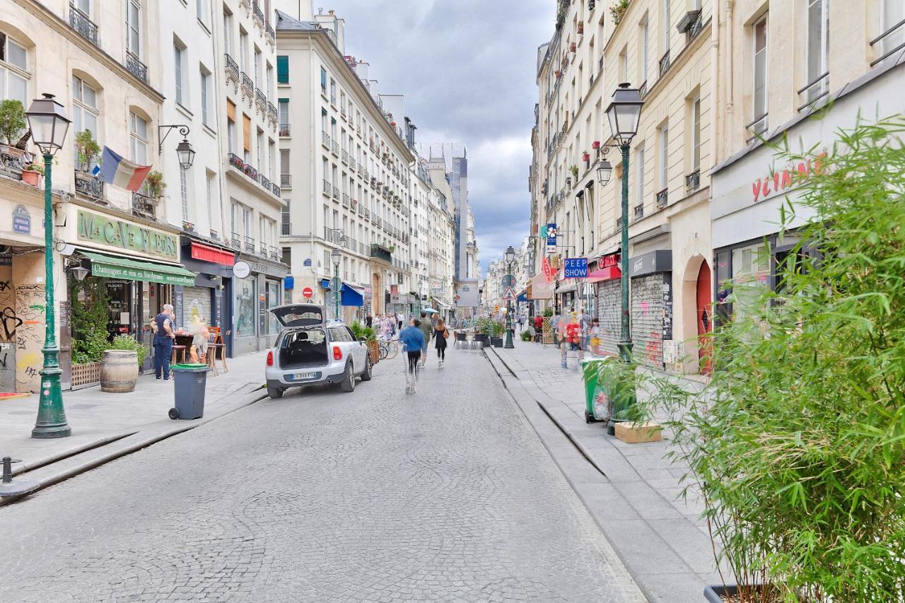 125 - Urban Montorgueil Street Art Apartment Paris Exterior photo